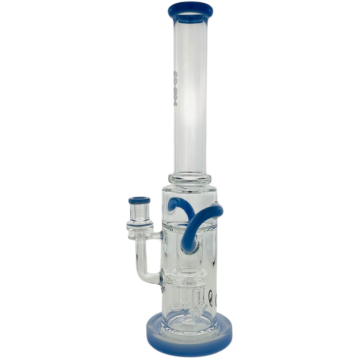 MAV Glass 15" Quad Love Incycler with Double Intake & Reverse Puck Percolator
