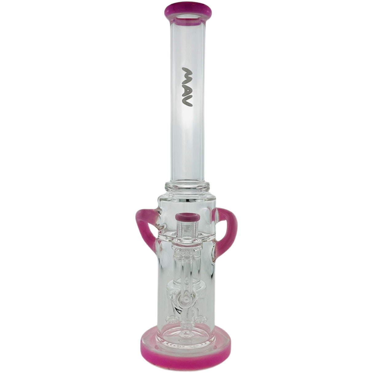 MAV Glass 15" Quad Love Incycler with Double Intake & Reverse Puck Percolator