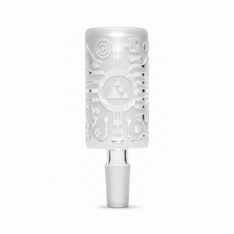 Circuitboard Clear Long Bowl