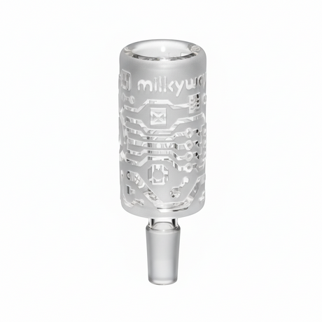Circuitboard Clear Long Bowl