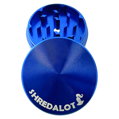 Sir Shredalot 2-Piece Metal Herb Grinder, 50mm Aluminum Grinder