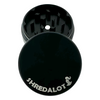 Sir Shredalot 2-Piece Metal Herb Grinder, 50mm Aluminum Grinder
