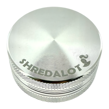 Sir Shredalot 2-Piece Metal Herb Grinder, 50mm Aluminum Grinder