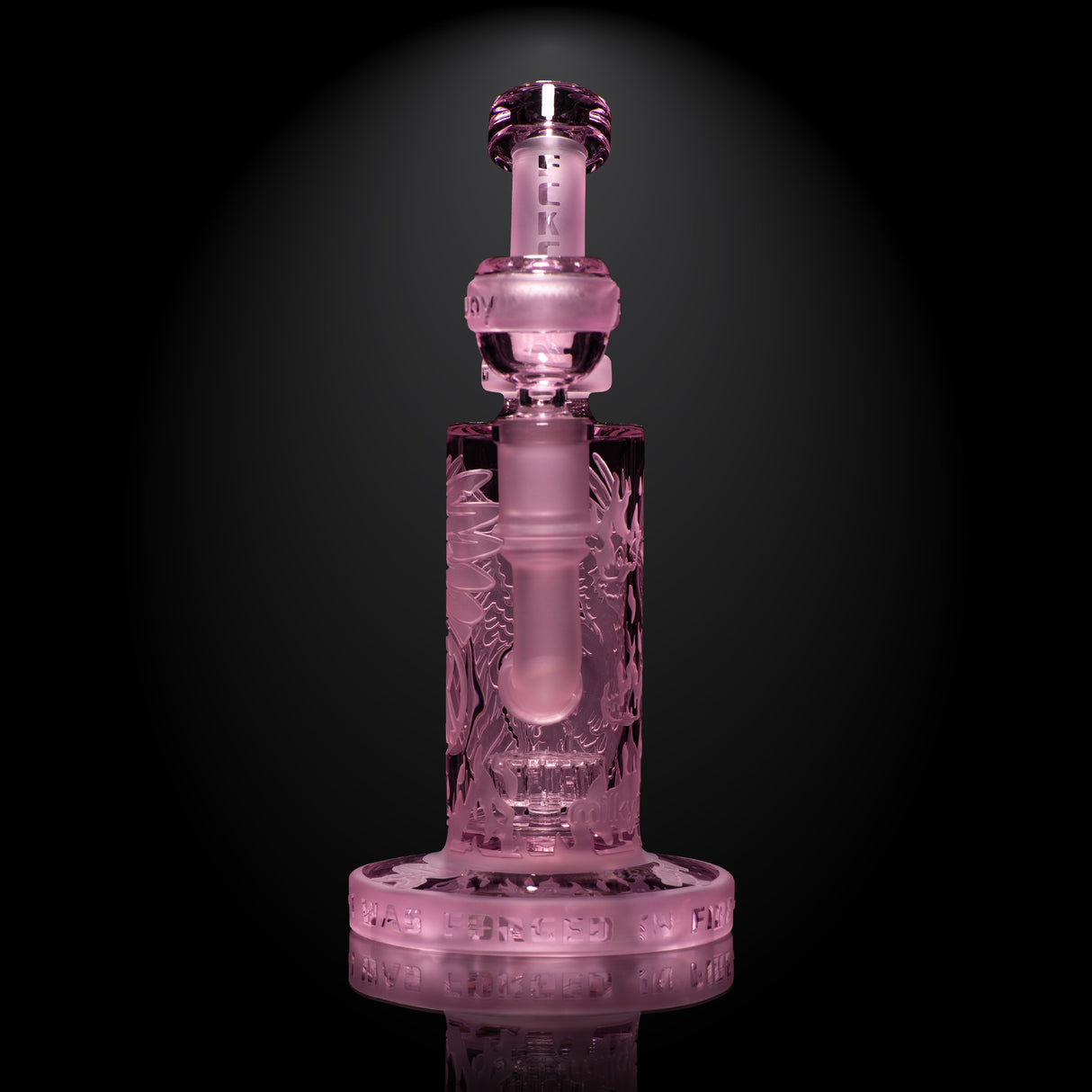 Phoenix: Forged in Fire 6" Pink Cancer Dab Rig
