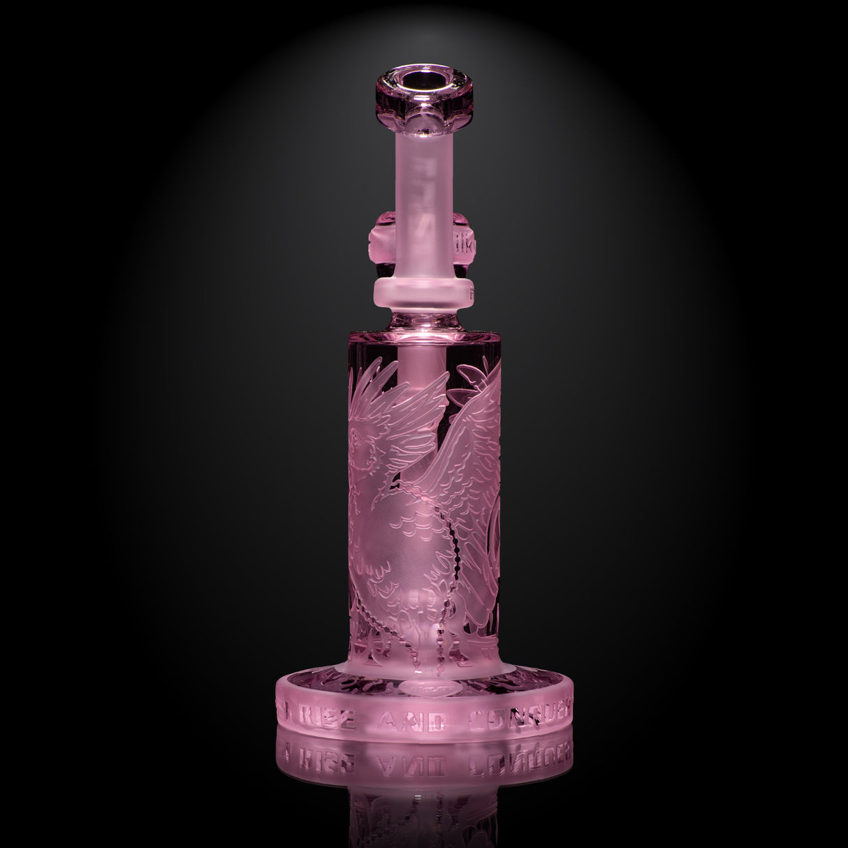 Phoenix: Forged in Fire 6" Pink Cancer Dab Rig