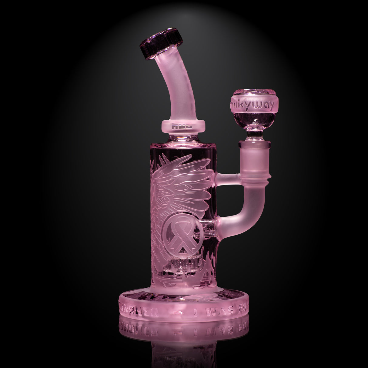 Phoenix: Forged in Fire 6" Pink Cancer Dab Rig