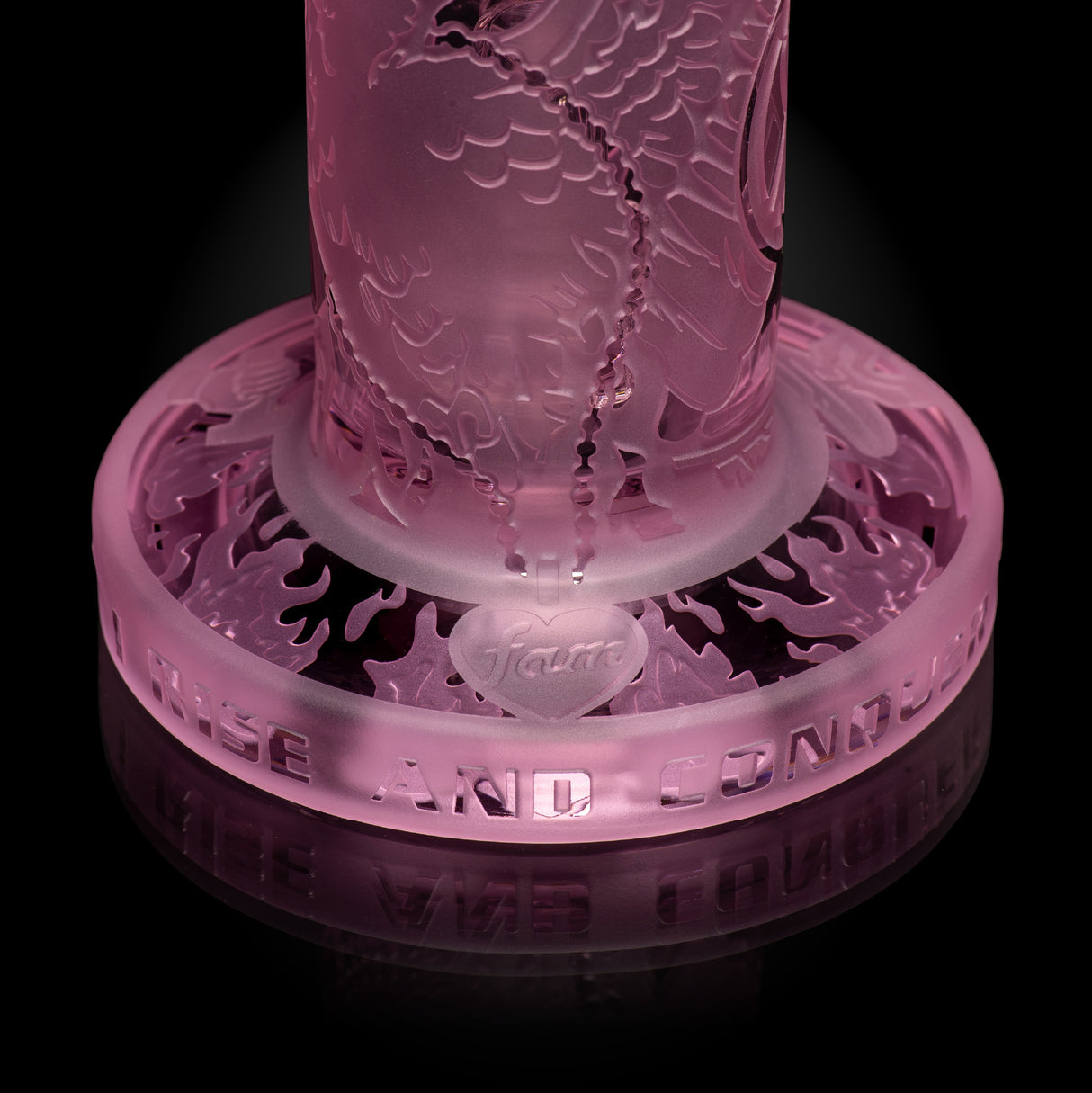Phoenix: Forged in Fire 6" Pink Cancer Dab Rig