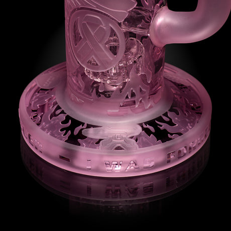 Phoenix: Forged in Fire 6" Pink Cancer Dab Rig