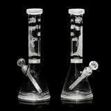 Midnight 14" Clear Beaker Bong