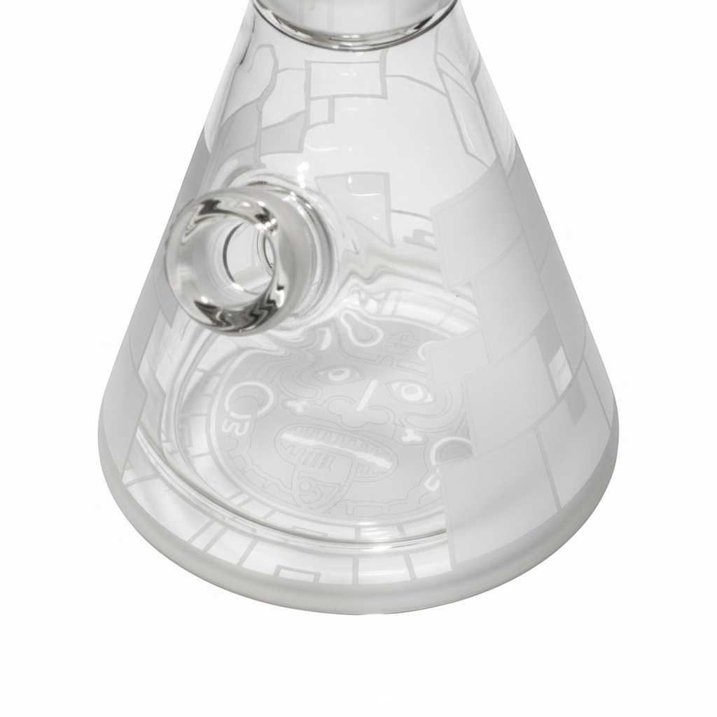 Maya Fort 15" Clear Beaker Bong