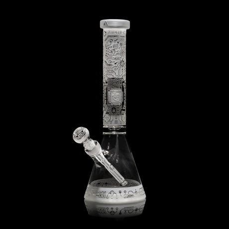 Circuitboard 15" Clear Beaker Bong