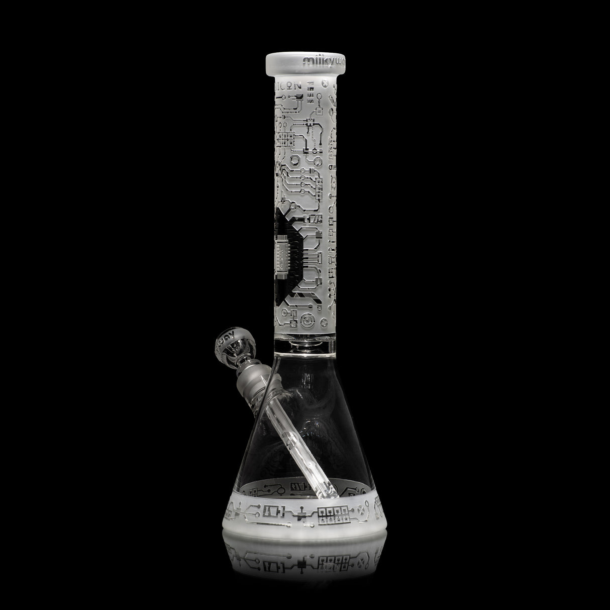 Circuitboard 15" Clear Beaker Bong