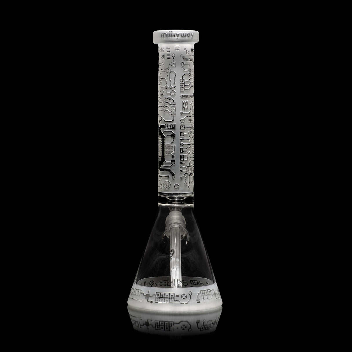 Circuitboard 15" Clear Beaker Bong