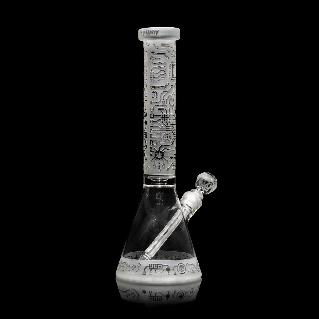 Circuitboard 15" Clear Beaker Bong