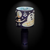 Space Odyssey Blue and Silver Frit Bowl