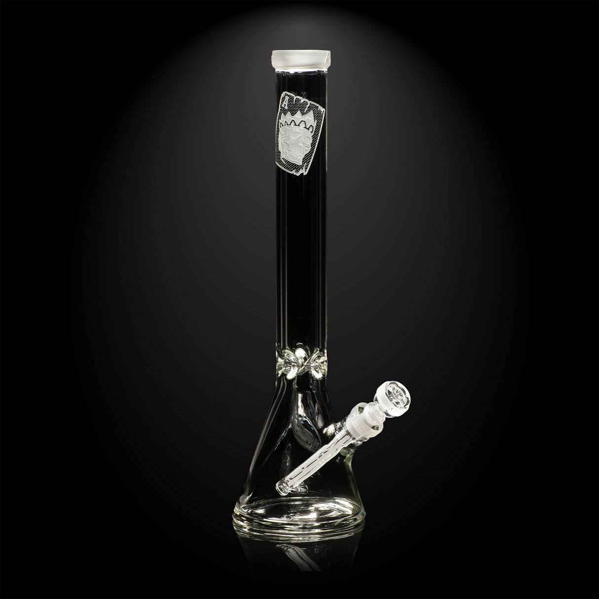 Cursed Saint Card 16" Beaker Bong