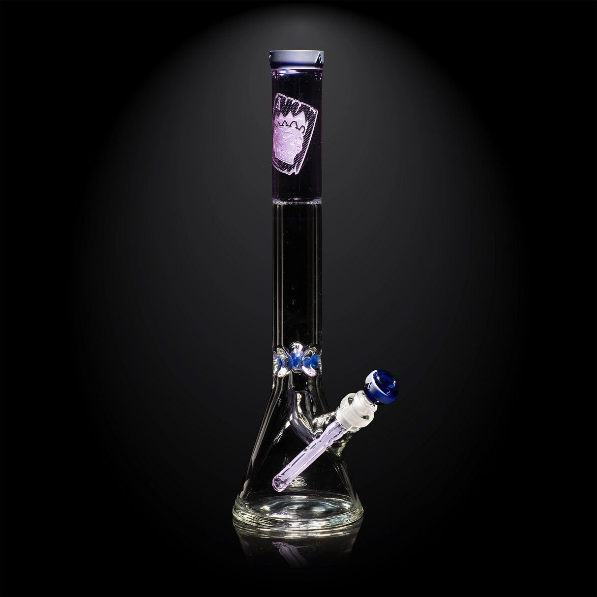 Cursed Saint Card 16" Beaker Bong