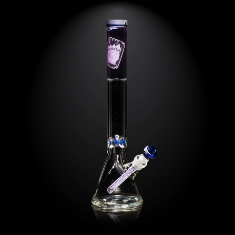 Cursed Saint Card 16" Beaker Bong