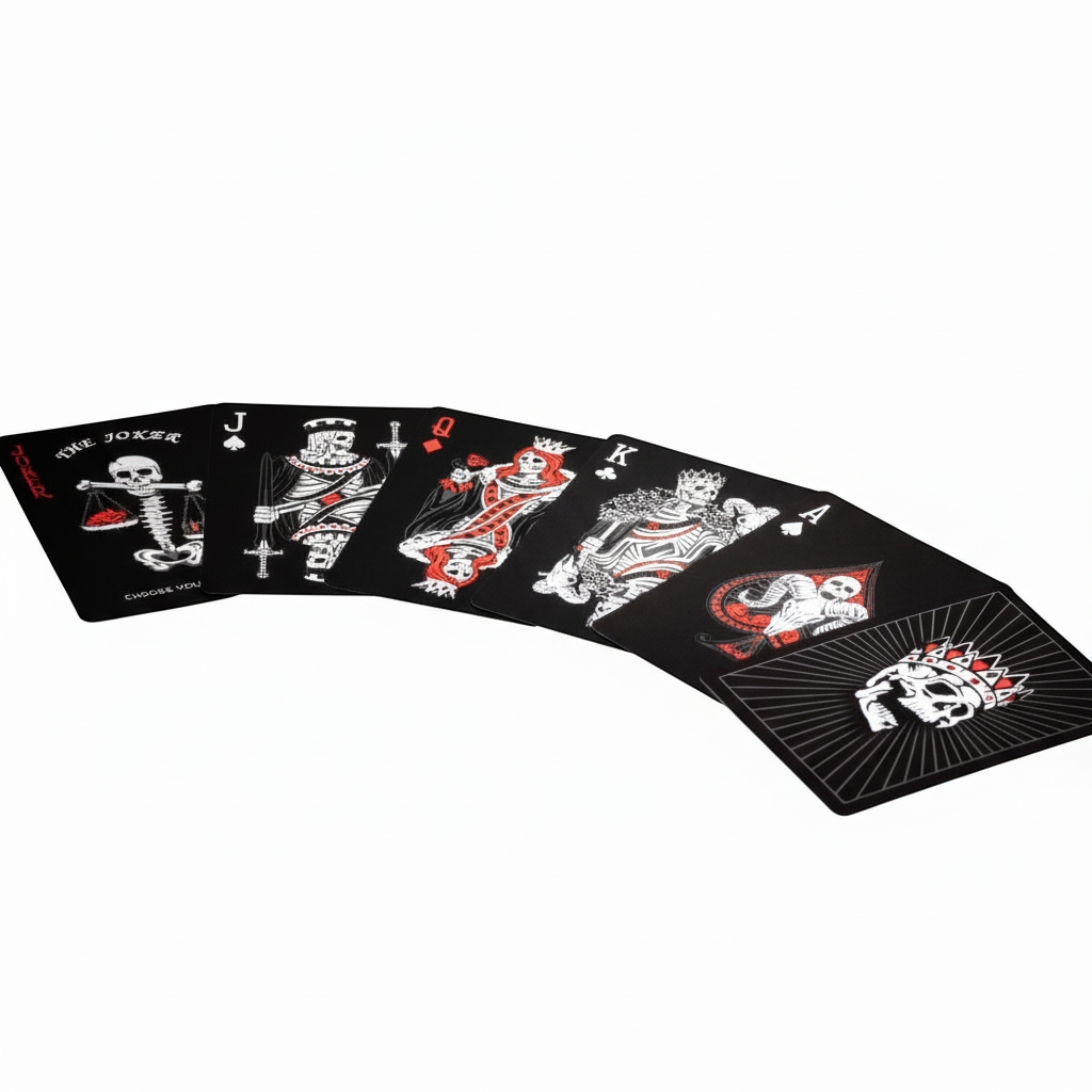 Skullduggery Playing Cards