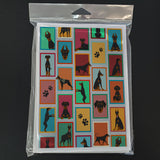 Lots of Doberman Pinscher Greeting Cards Pack of 8