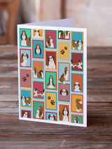 Lots of Shih Tzu Greeting Cards Pack of 8