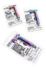 Metal Skeleton Hand Pipe “Bone Ranger” – 3″ – Gift Set with 5 Screens