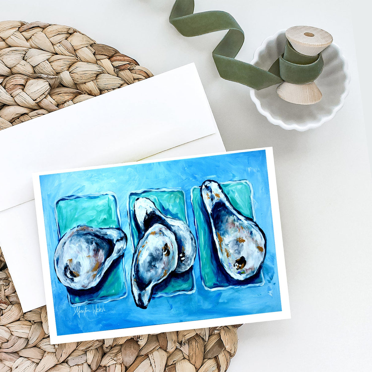 Oysters Oyster + Oyster = Oysters Greeting Cards Pack of 8