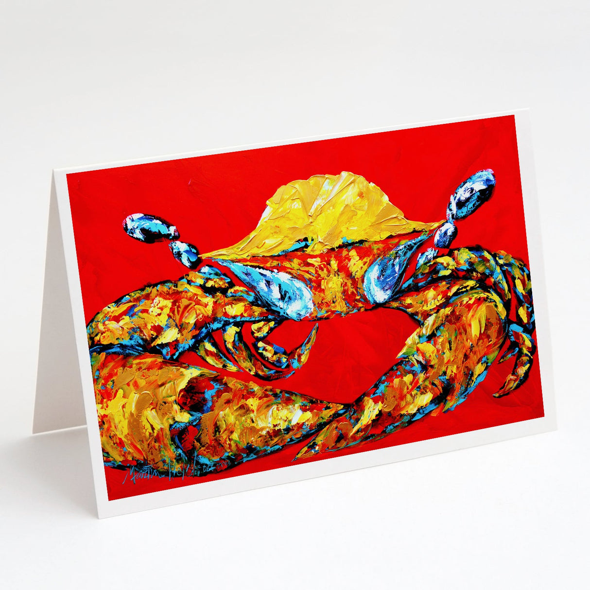 Crab Fat and Sassy Greeting Cards Pack of 8