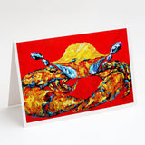 Crab Fat and Sassy Greeting Cards Pack of 8