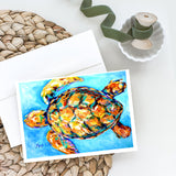 Sand Dance Turtle Greeting Cards Pack of 8