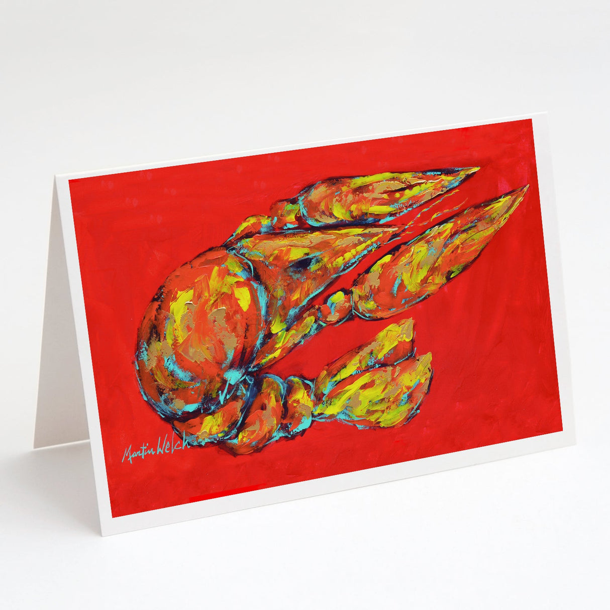 Reach for the Claws Greeting Cards Pack of 8