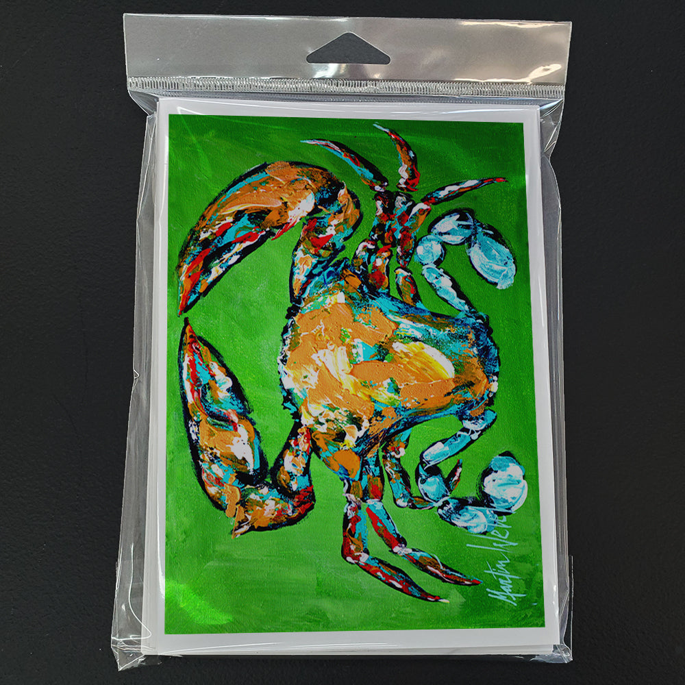 Wide Load Crab Greeting Cards Pack of 8