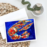 Craw Momma Crawfish Greeting Cards Pack of 8