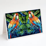 Parrots Yo Yo Mama Greeting Cards Pack of 8