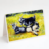 Three Goats Greeting Cards Pack of 8