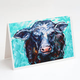 Moo Cow Greeting Cards Pack of 8