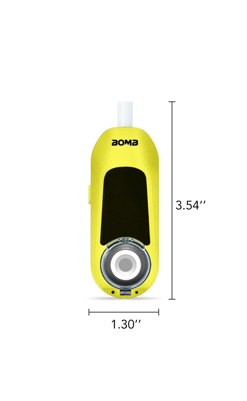Bomb × VapX Magic Bean Mobile Vaporizer- Liquid Lemon