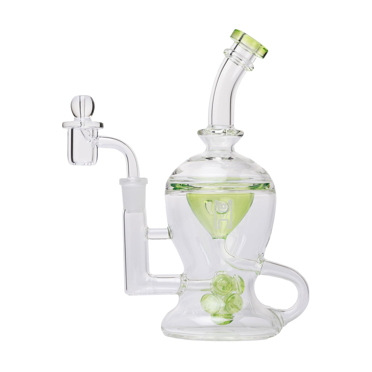 Humna Rig Human Grade The Nuke Glass Rig – DankGeek