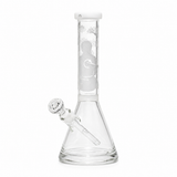 Midnight 14" Clear Beaker Bong