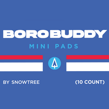 Snowtree BoroBuddy Mini Cleaning Pads 10-count package front view