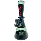 AFM 7.5" Double Double Glass Mini Dab Rig with Showerhead Perc - Front View