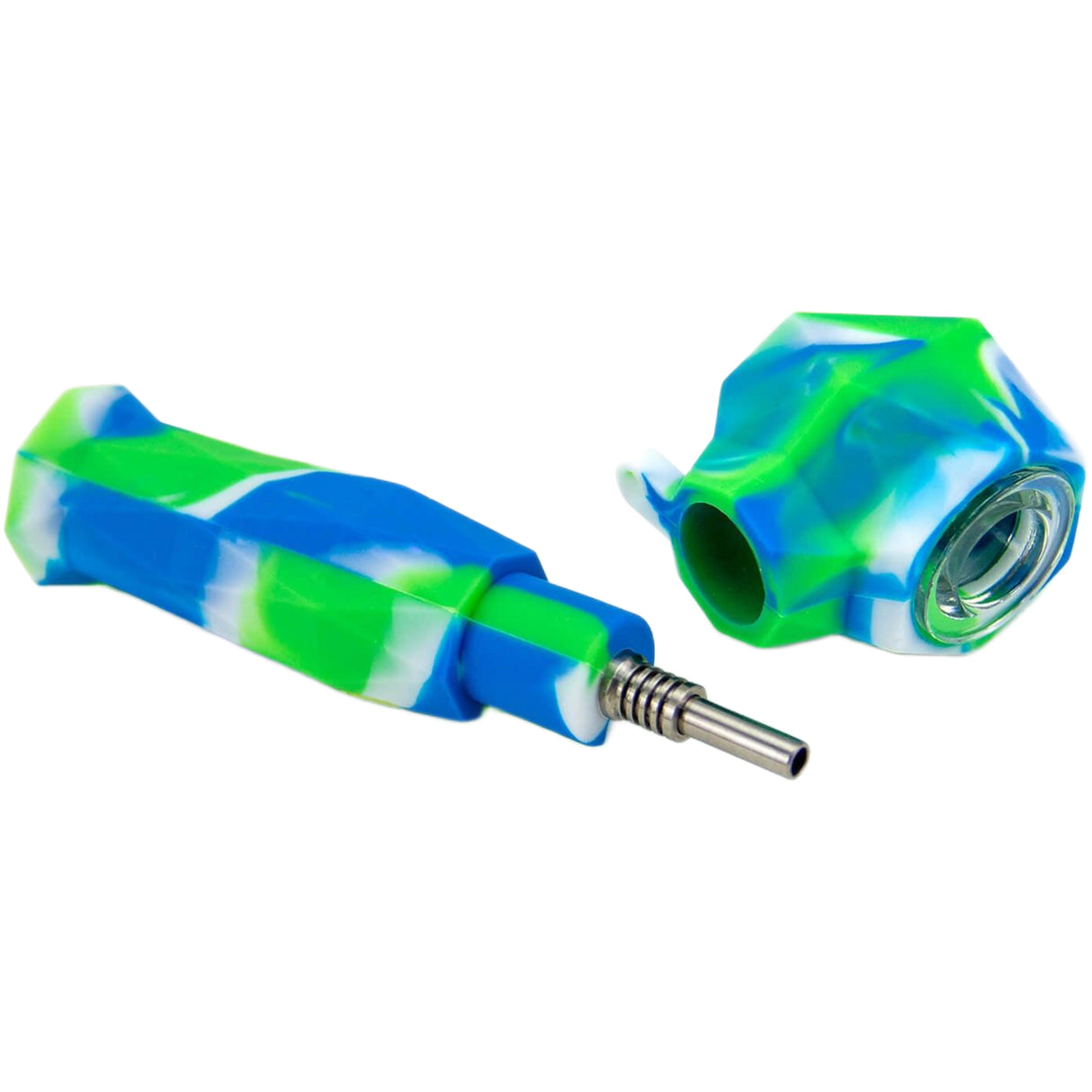 PILOT DIARY Silicone Honey Straw Nectar Collector w/ Quartz & Titanium Nail