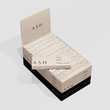 ASH Organic Medium Rolling Papers Box, 24 Pack, Portable Design for Dry Herbs, Side View