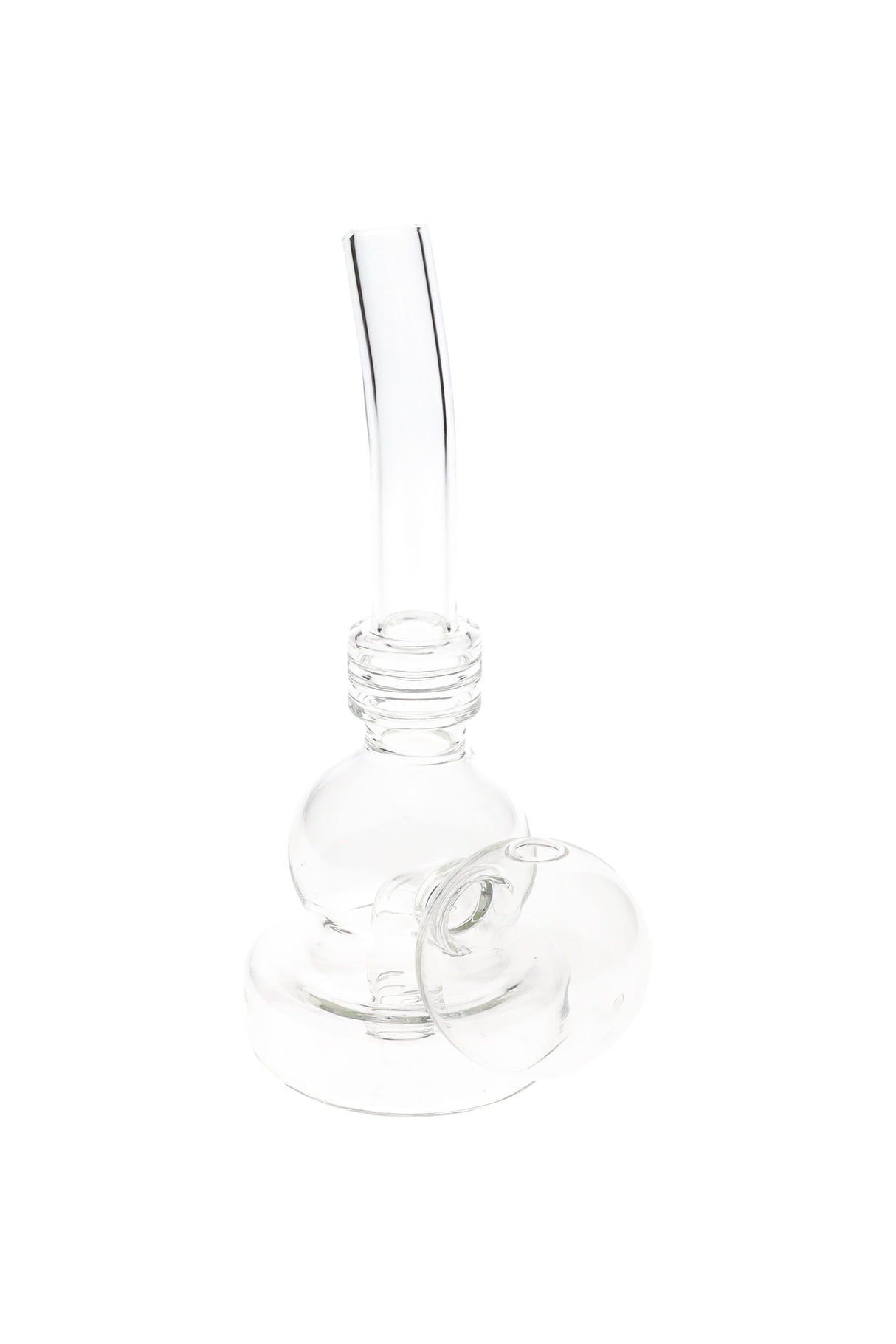 5.5″ Small Clear Glass Oil Burner Rig – Compact Beaker Design – Assorted Styles