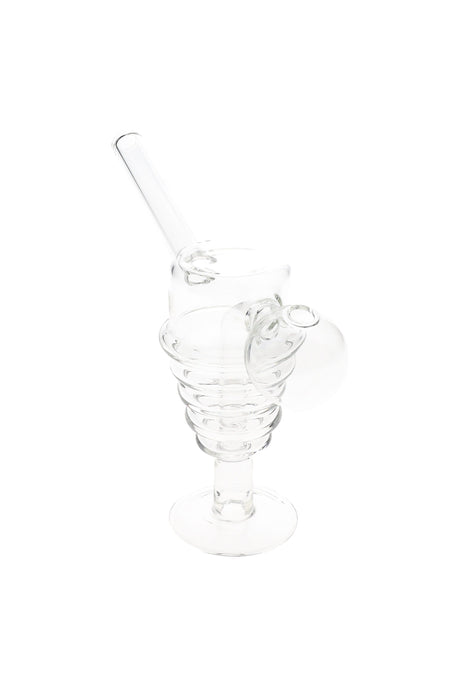 5.5″ Small Clear Glass Oil Burner Rig – Compact Beaker Design – Assorted Styles