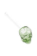 Glass Skull Oil Burner Pipe “Bone Chiller” – 5″