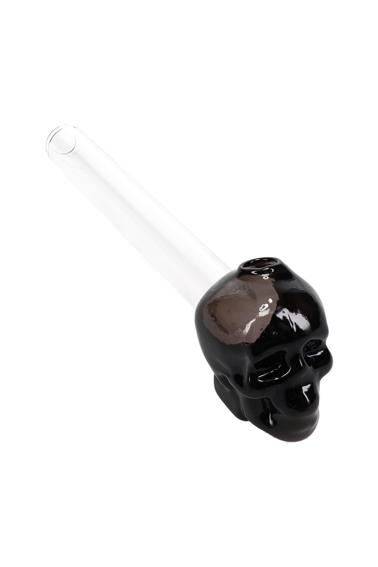 Glass Skull Oil Burner Pipe “Bone Chiller” – 5″