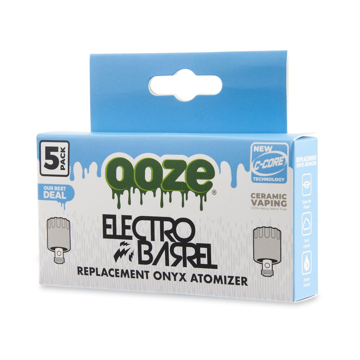 Ooze Electro Barrel Onyx Atomizer Replacements