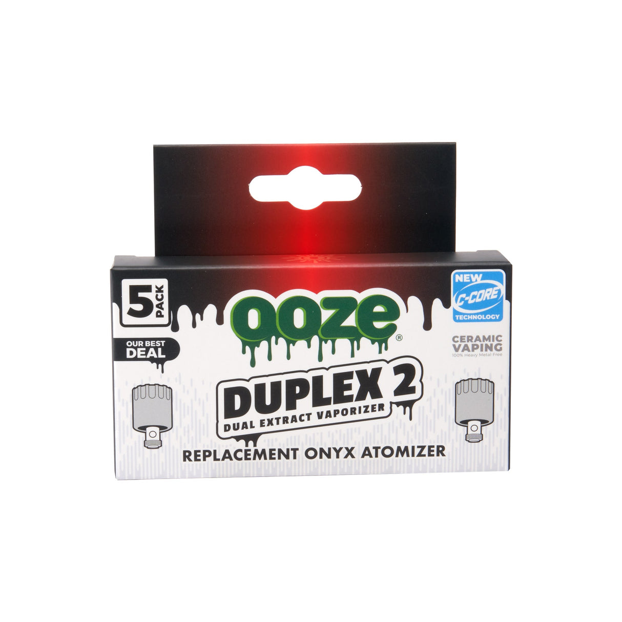Ooze Duplex 2 Replacement Onyx Atomizers