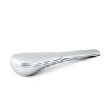 Journey Pipe 2 in Silver - Sleek Magnetic Hand Pipe, Easy to Clean, Side View